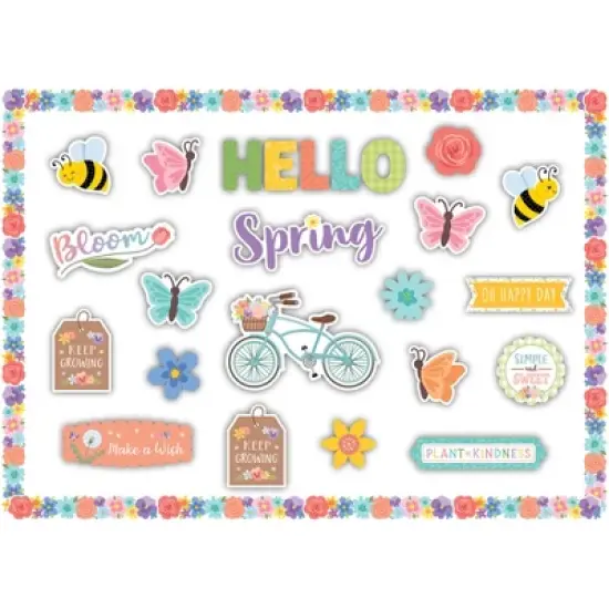 Teacher Created Resources&reg; Hello Spring Create & Decorate Quick Kit, 94 Pieces image {2}