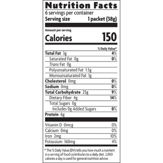 Nature's Path Qi'a Organic Superseed Oatmeal 6pk/48oz image {6}