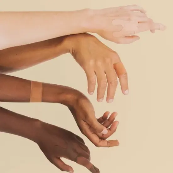 TruColour Skin Tone Shade Adhesive Strips, Brown image {8}