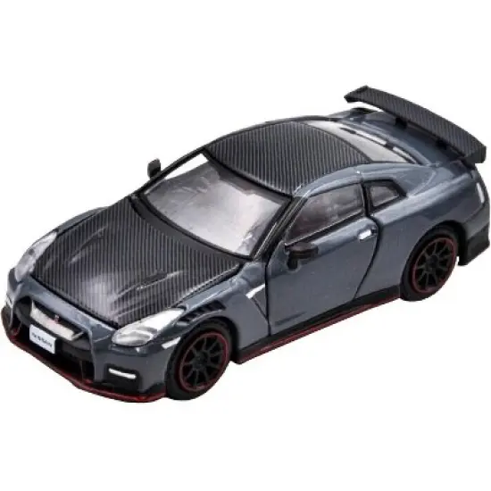 2022 Nissan GT-R (R35) Nismo RHD Stealth Gray Met. & Carbon "Special Edition" Ltd Ed 1200 pcs 1/64 Diecast Model Car by Era Car image {1}