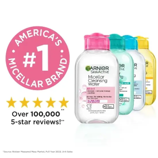 Garnier Micellar Water Hydrating Facial Cleanser & Makeup Remover - Basic Cleansing image {7}
