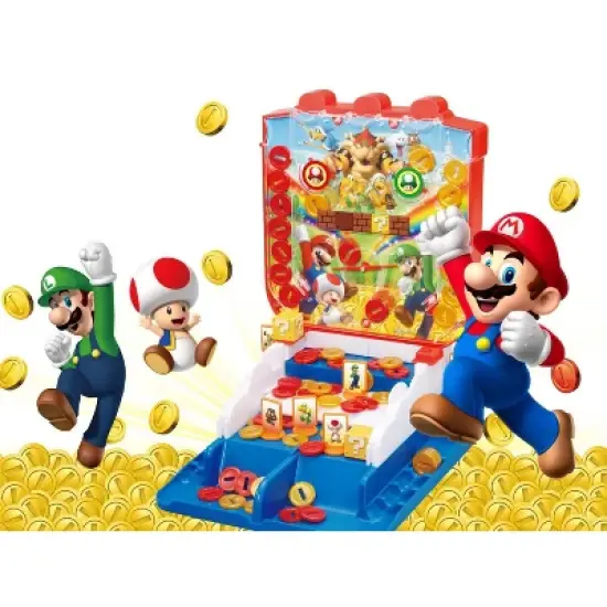 Epoch Everlasting Play Super Mario Lucky Coin Arcade Tabletop Strategy Game image {4}