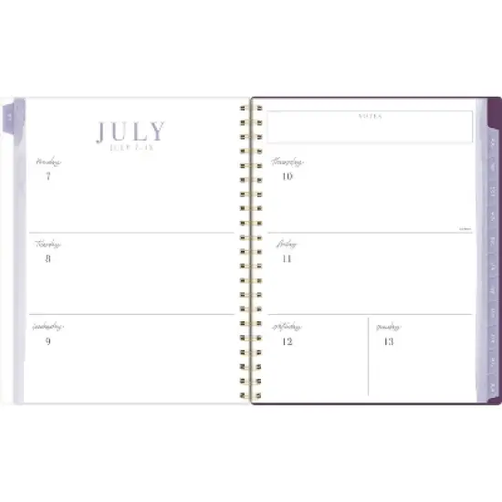 Leah Bisch for Cambridge 2025-2026 Weekly/Monthly Planner 3/4"x 9-3/8"x11" Pettie Floral image {3}