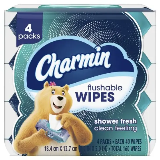 Charmin Flushable Wipes image {6}
