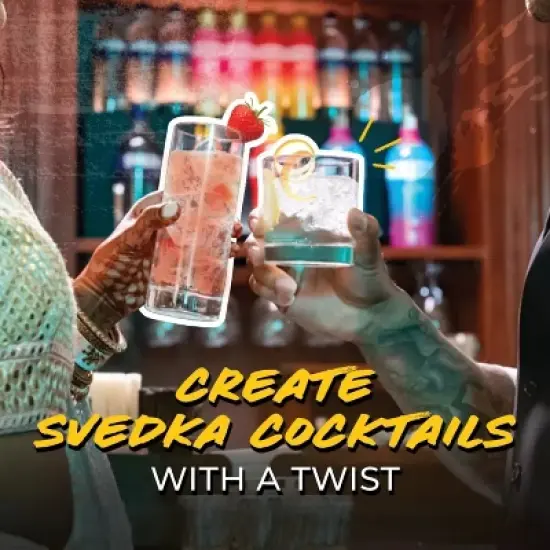 SVEDKA Mango Pineapple Flavored Vodka - 750ml Bottle image {1}