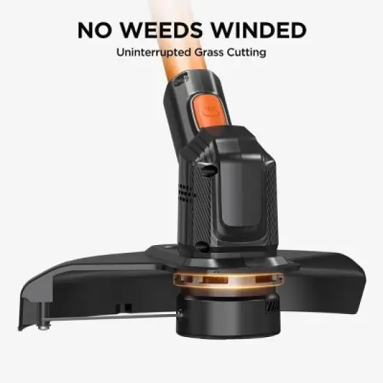 Litheli 10" 20V Cordless 2.0Ah Battery Powered String Trimmer image {5}