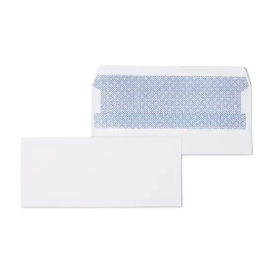 MyOfficeInnovations Self-Sealing Security-Tint #10 Envelopes 4-1/8" x 9-1/2" Wht 500/BX 511289 image {4}