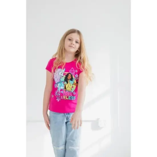 Disney Mulan 101 Dalmations Raya and the Last Dragon Nightmare Before Christmas 2 Pack Pullover T-Shirts Toddler to Big Kid image {1}