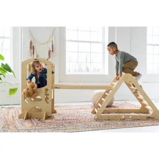 Little Partners 2 in 1 Climbing Ramp Slide image {2}