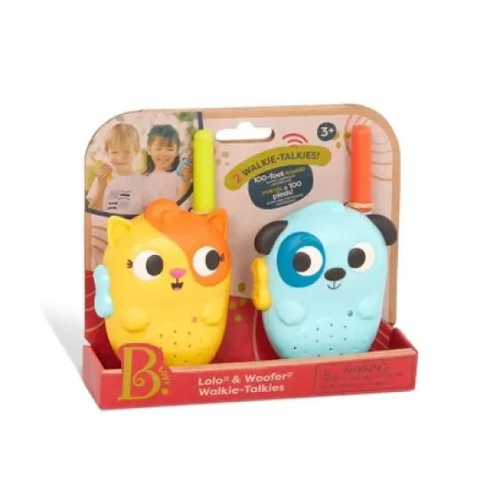 B. toys Walkie-Talkie Set Lolo & Woofer Walkie-Talkies image {6}
