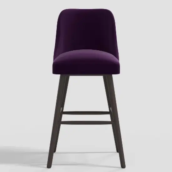 Geller Modern Counter Height Barstool Velvet - Threshold&trade; image {3}