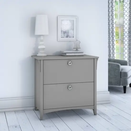 Salinas File Cabinet Gray - Bush Furniture image {1}