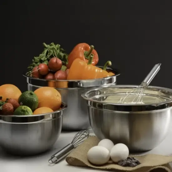 YBM Home Premium Stainless Steel Deep Mixing Bowl image {4}