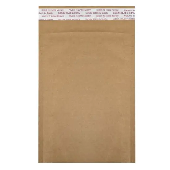 UOFFICE Dark Brown Kraft Bubble Mailer (50 Pack, #6 - 12.5" x 18") image {1}