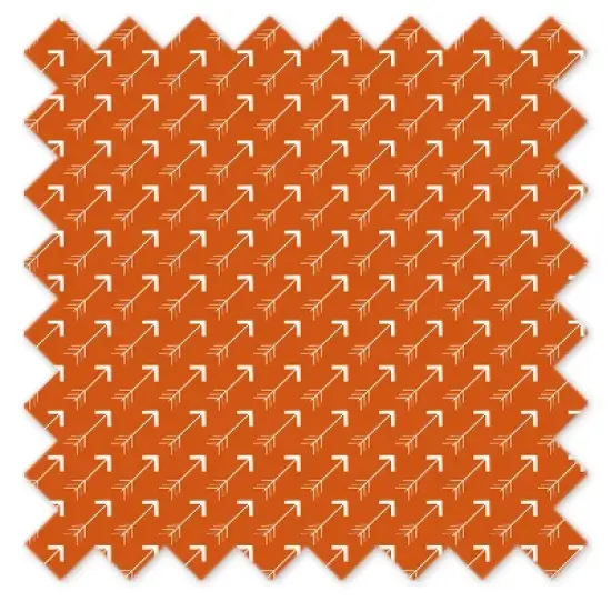 Bacati - Arrows Orange Gray Play Tent for Kids/Toddlers, 100% Cotton Percale Fabric Cover  image {4}