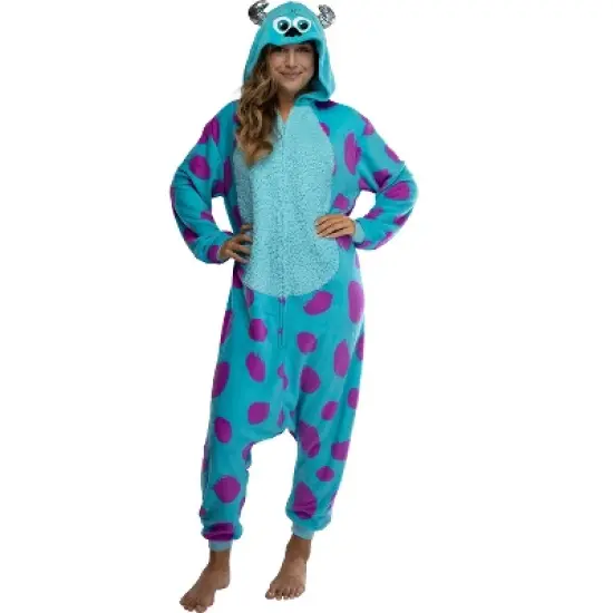 Disney Monsters Inc. Unisex Adult Sulley Kigurumi Cosplay Costume Union Suit image {6}