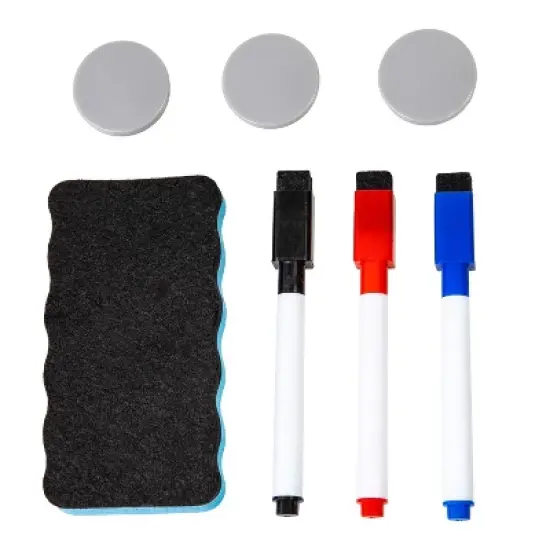 Sunnydaze Adjustable Height Magnetic Mobile Whiteboard and Flipchart Easel - 59" to 78" H image {10}