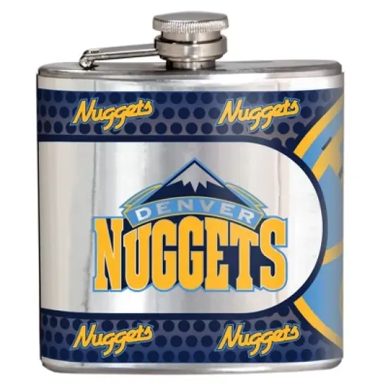NBA 6oz Stainless Steel Flask image {10}