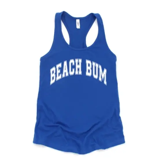 Simply Sage Market Women's Varsity Beach Bum Racerback Tank image {5}