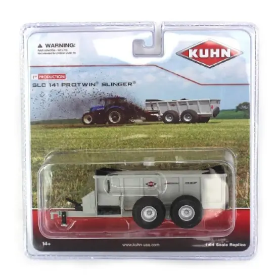 1/64 Kuhn SLC 141 ProTwin Slinger Manure Spreader with Tandem Axle 70500633 image {6}