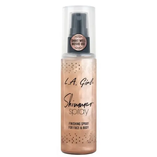 L.A. Girl Shimmer Rose Gold Setting Spray - 2.7 fl oz image {4}