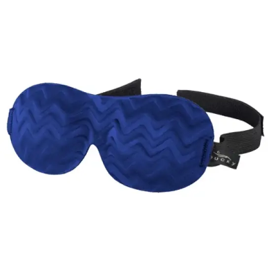Bucky Chevron Sleep Mask - Navy image {9}