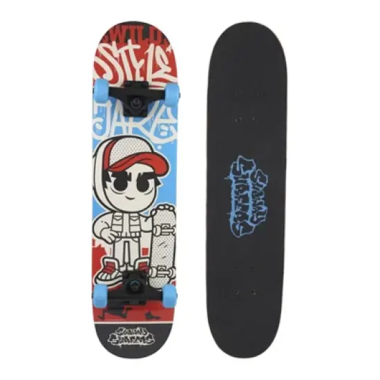 Subway Surfer 31" Skateboard for beginners and skate veterans with ABEC 1 Bearings - Jake image {8}