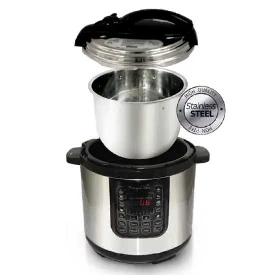 MegaChef 8 Quart Digital Pressure Cooker image {5}