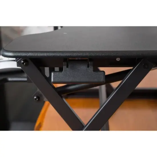 Ergonomic Height Adjustable Sit to Stand Desk Computer Riser - Rocelco image {6}