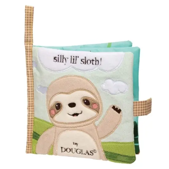Douglas Sweet Animal Interactive Crinkle Cloth Books - Set of 3 Crinkle Books with Mirrors image {1}