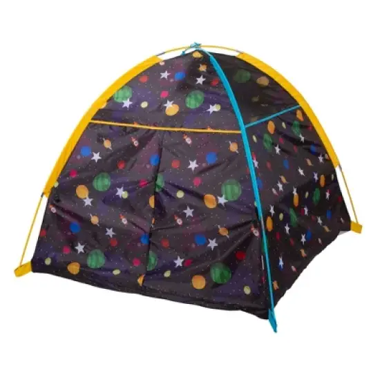 Pacific Play Tents Kids Glow In The Dark Galaxy Dome Play Tent 4' x 4' image {1}