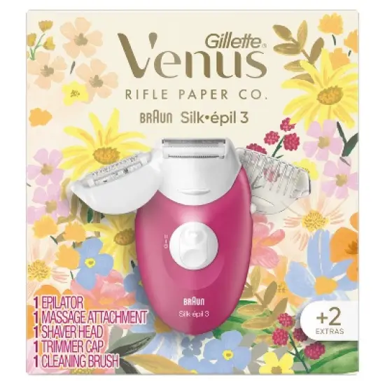 Rifle Paper Co. + Venus Epilator with Shaver & Trimmer Attachments image {1}