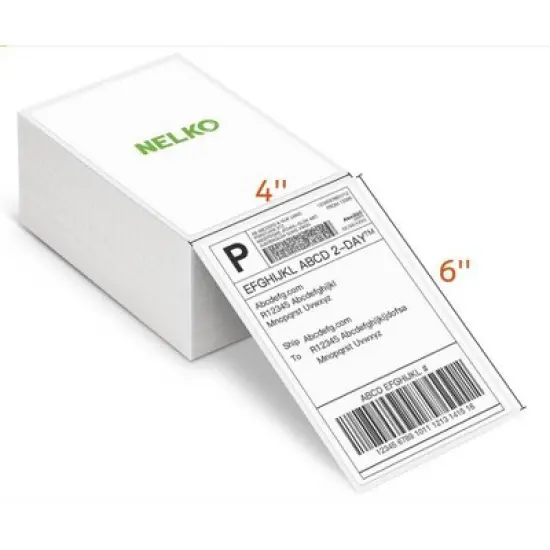 Nelko 4"x6" White Label Paper 500 Sheets image {6}