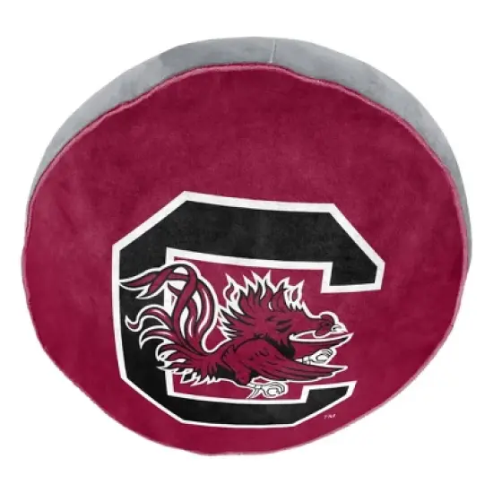 NCAA South Carolina Gamecocks 15" Circular Cloud Pillow image {2}