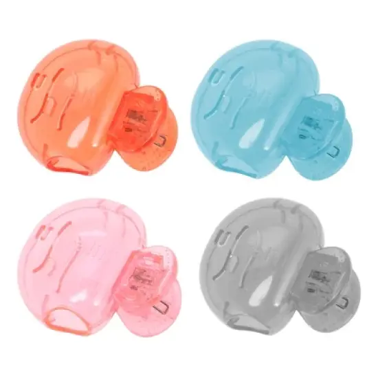 Unique Bargains Fish-shaped Toothbrush Covers 4 Pcs image {8}