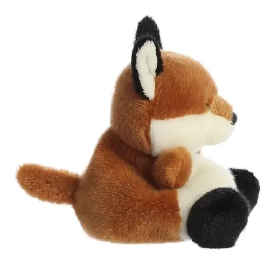 Aurora Palm Pals 5" Sly Fox Brown Stuffed Animal image {2}