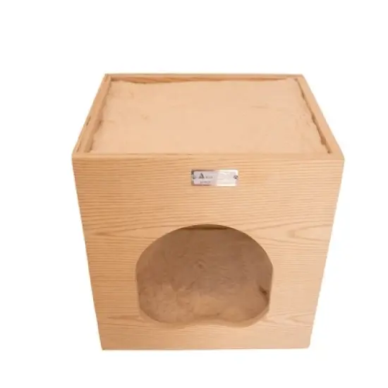 Armarkat Real Wood Wall Series Cat Tree with Condo, Perch, and Soft Perch image {5}