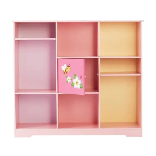 Magic Garden Adjustable Cube Bookshelf Pink - Fantasy Fields by Teamson Kids image {3}