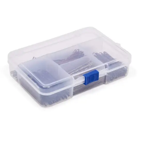 Okuna Outpost 360 Pieces U Shaped Hair Pins with Case, Hair Accessories for Women Girls (2 In, 4 Colors) image {5}