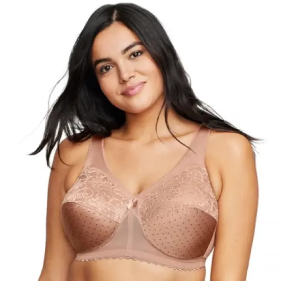 Glamorise Womens MagicLift Original Support Wirefree Bra 1000 Cappuccino image {5}