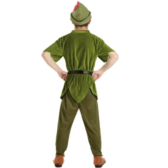 HalloweenCostumes.com Men's Disney Peter Pan Costume | Adult Classic Halloween Costumes image {11}
