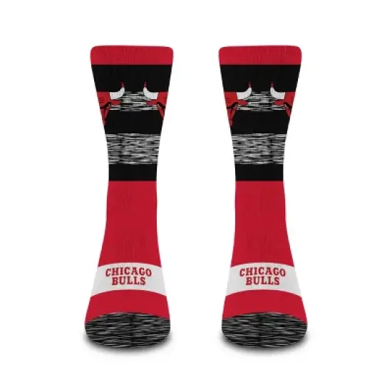 NBA Chicago Bulls Mixer Crew Socks - Large image {1}