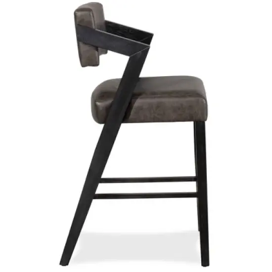 Snyder Stationary Barstool Black - Hillsdale Furniture image {6}