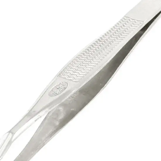 Unique Bargains Cosmetic Tool Plucker Eyebrow Tweezers 3.5 Inch Length Silver Tone image {4}