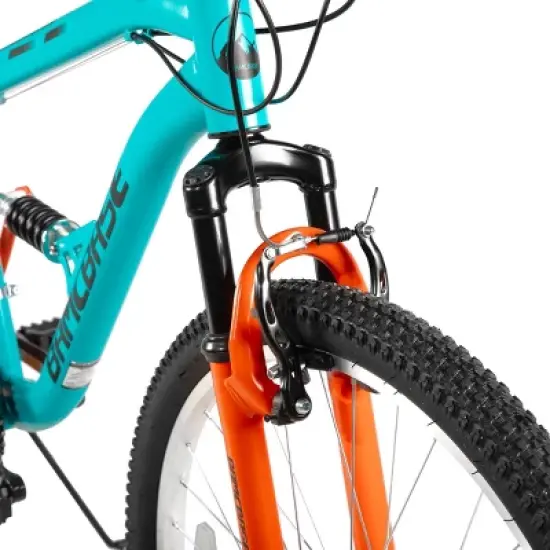 BAMCBASE 26 Inch Men's Mountain Bike, Dual Suspension, 21-Speed, Adult MTB image {2}