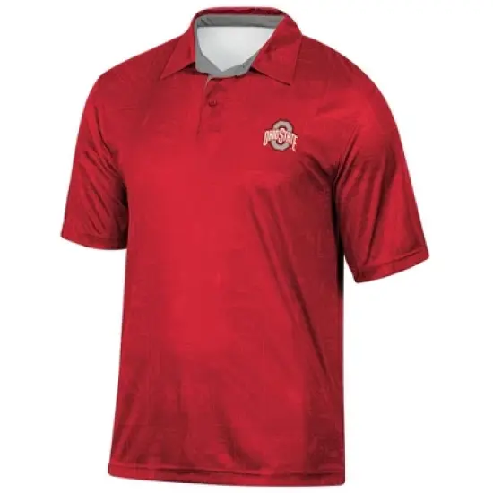 NCAA Ohio State Buckeyes Men's Tropical Polo T-Shirt image {3}