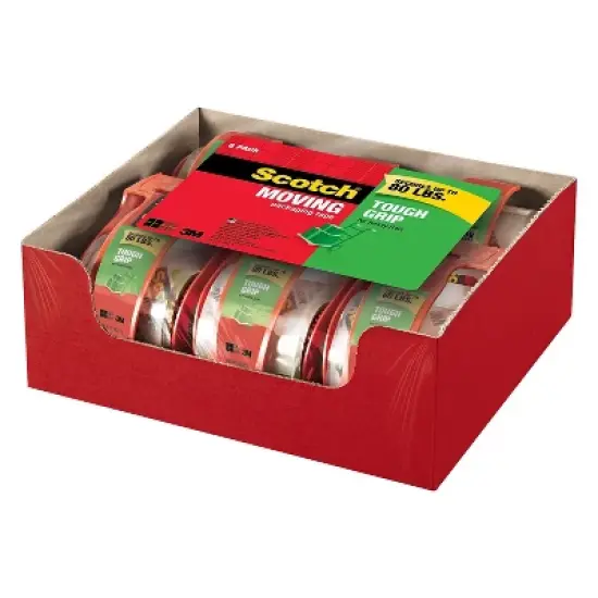 Scotch Tape Moving/Packaging 1.88" x 22.2 yards 6/PK Clear 1506 image {2}