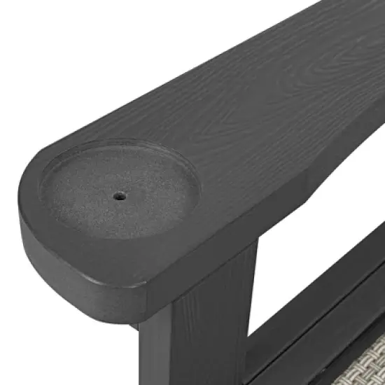 Arceso Chaise Lounge Chair Outdoor, HDPS and HDPE Wicker Material, Patio Lounge Chair with Adjustable Backrest, Resin Pool Lounge Chairs with Wheels. image {9}