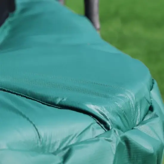 Skywalker 14' Rectangle Trampoline with Enclosure - Green image {4}