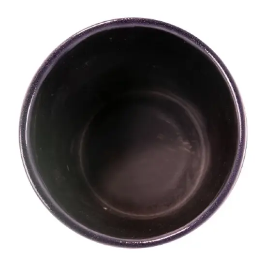 Blue Diamond Burst Pattern Glazed Ceramic Planter - Foreside Home & Garden image {1}